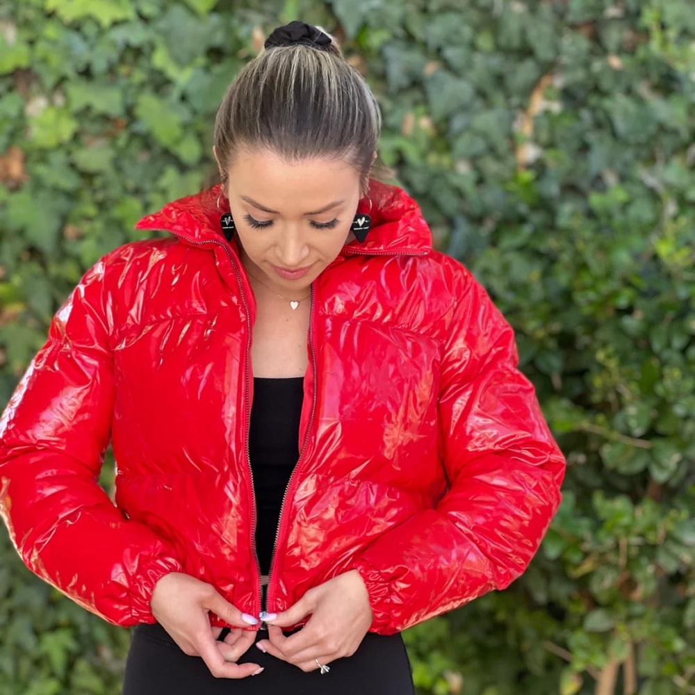 Red Puffer Jacket